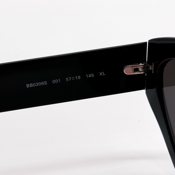 NEW BALENCIAGA BB0306S 001 CAT EYE BLACK WOMEN SUNGLASSES BALENCIAGA - Picture 8 of 10